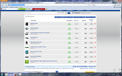 config fait sur ldlc