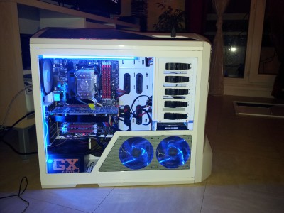 voila ce que ca donnait avec la config AMD inside