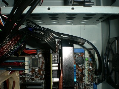 connexion de la carte graphique