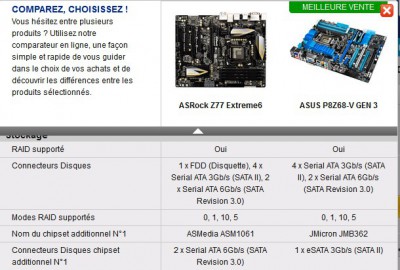 autant de port sata III et II (sans compter les connecteurs additionnel), mais je crois que la puce JMB362 est mieux non ?