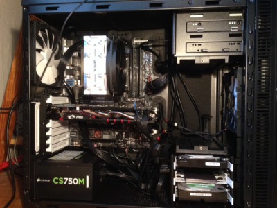 Photo du montage