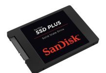 Disque Interne SSD PLUS SanDisk SATA III 2,5" 480 Go,